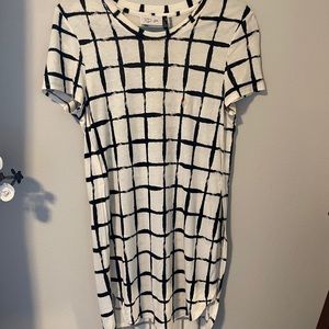 High-low checkered shirt Nordstrom